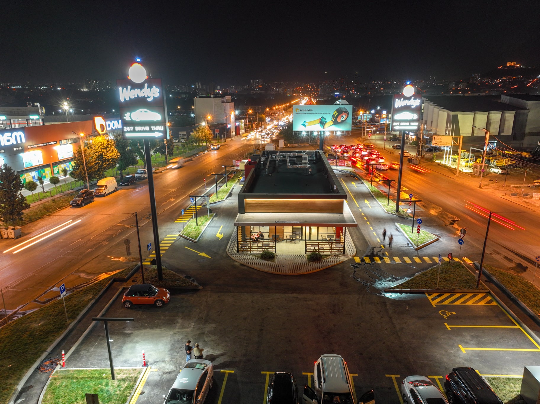 Wendy’s on George Balanchine Street