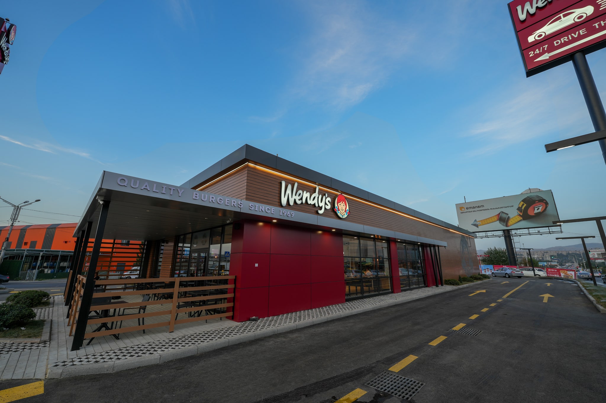 Wendy’s on George Balanchine Street
